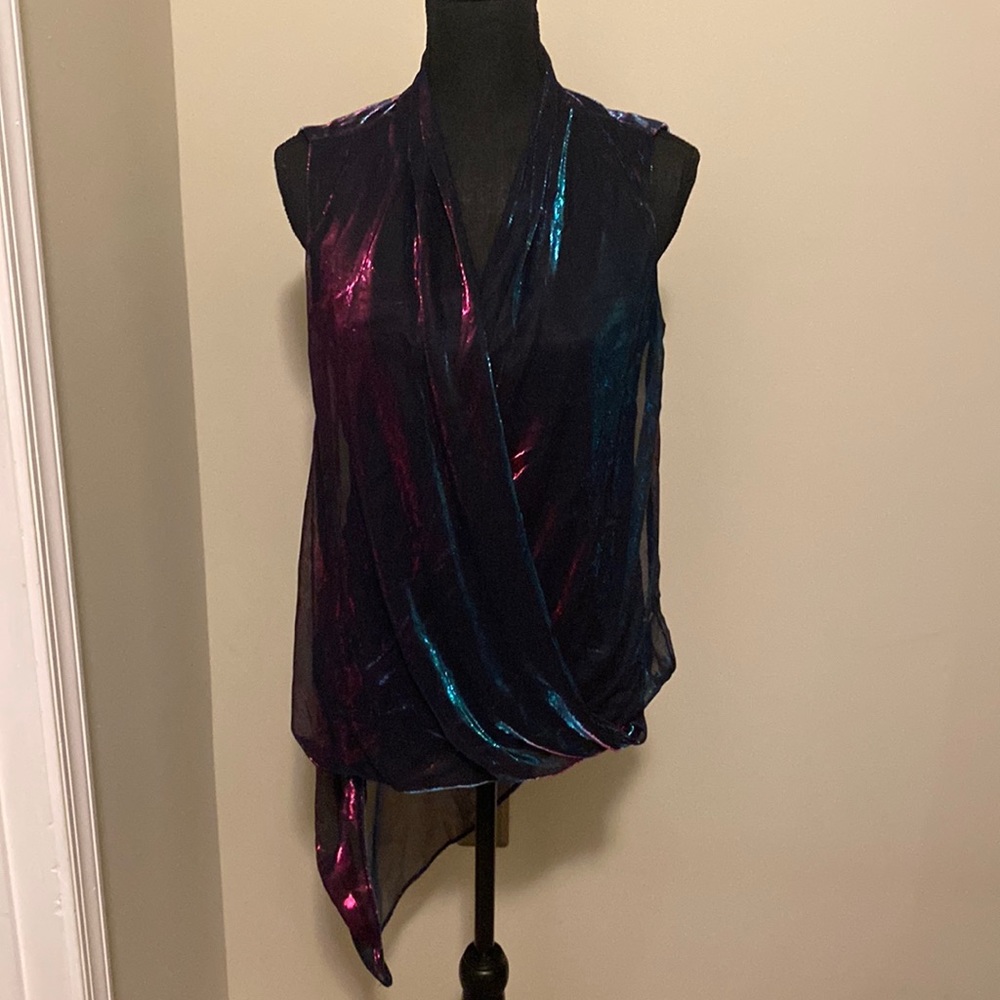 Iridescent tank top